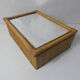 old Vintage rattan medicine cabinet