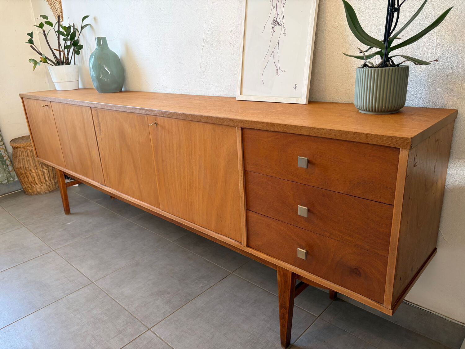 Danish teak sideboard