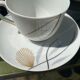 Porcelain coffee service by Charles Ahrenfeldt from Limoges France