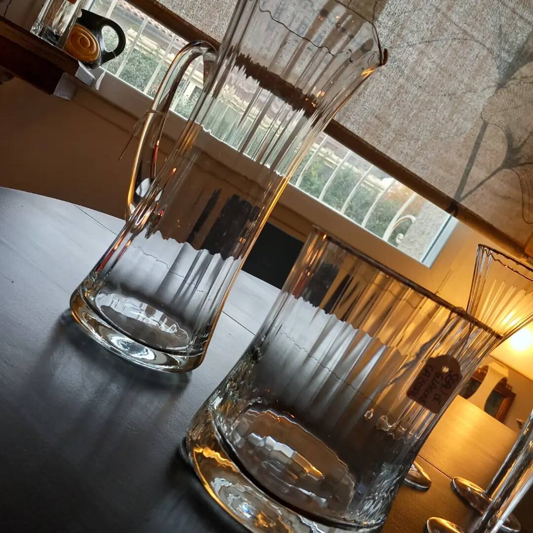 Bucket/large ice glass. Crystal