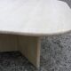 Table basse en travertin, années 1970