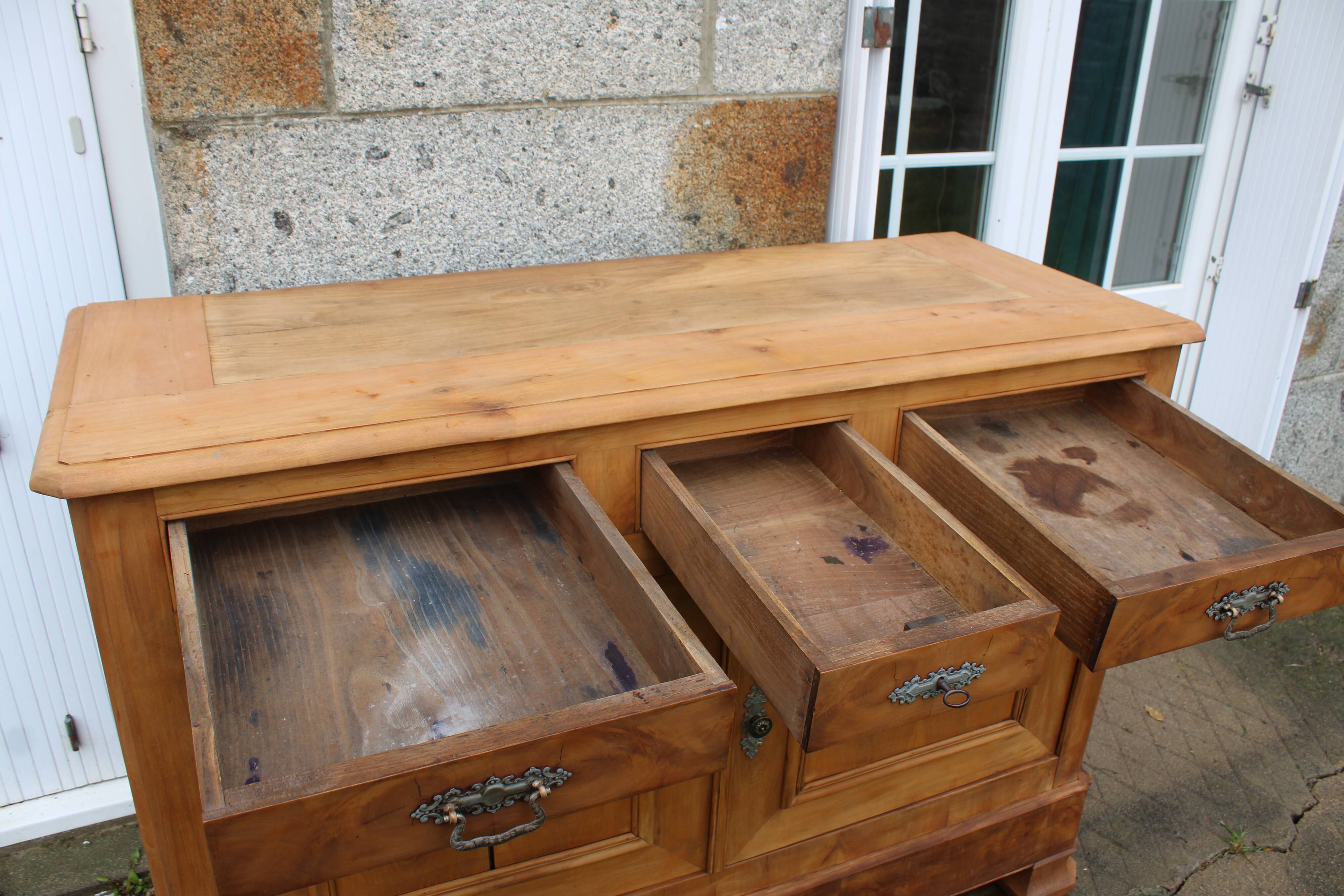 Antique wooden sideboard – Louis Philippe style