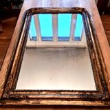 Louis-Philippe gilded mirror "Bertile"
