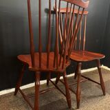 Pair of spindle-back Windsor chairs