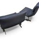 Chaises longues Onda Wave en design italien vintage par Giovanni Offredi / Saporiti des années 1980