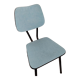 Blue formica chair 1960