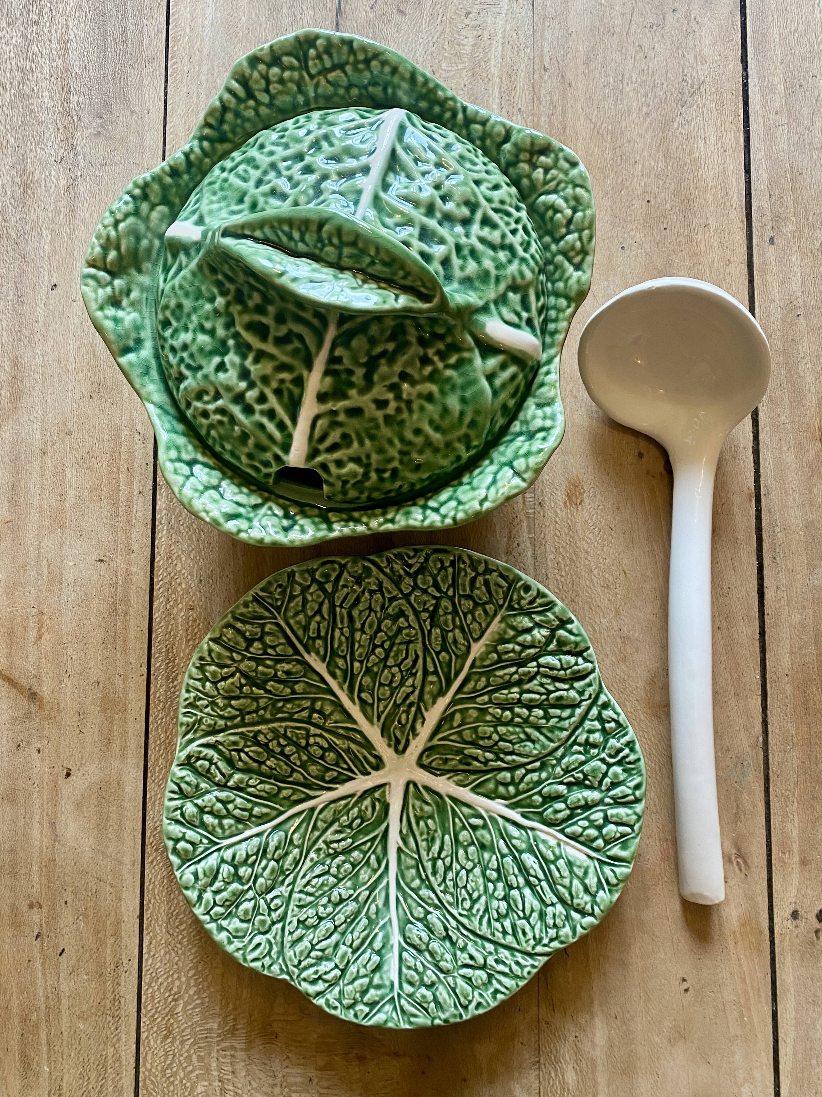 Vintage ceramic cabbage tureen