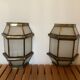 Metal wall lights