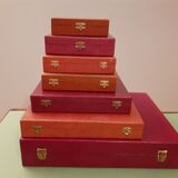 New silverware 60-70s in original boxes