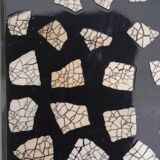 Black lacquered square box