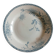 Shallow dish on a foot, iron earth, Creil and Montereau late 19th century