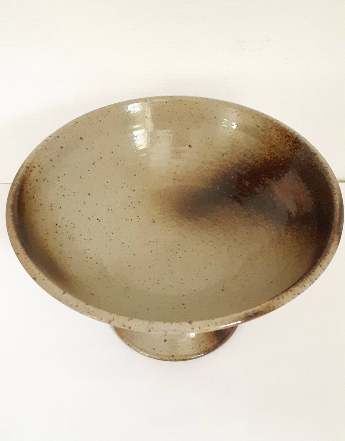 Pretty vintage stoneware bowl