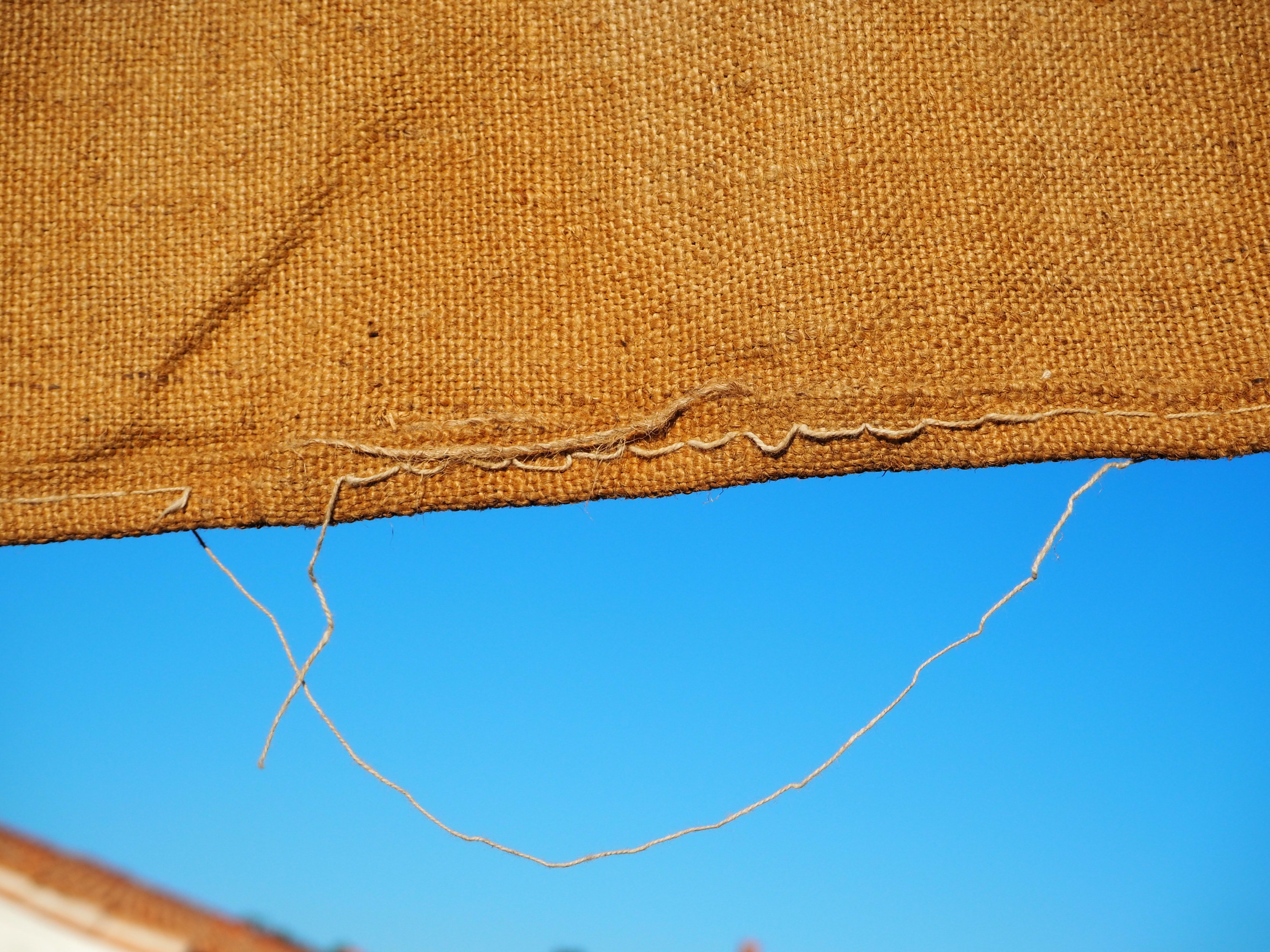 Burlap bag: "The potash of Alsace"