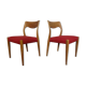 Set of Danish Oak Dining Chairs, 1960s