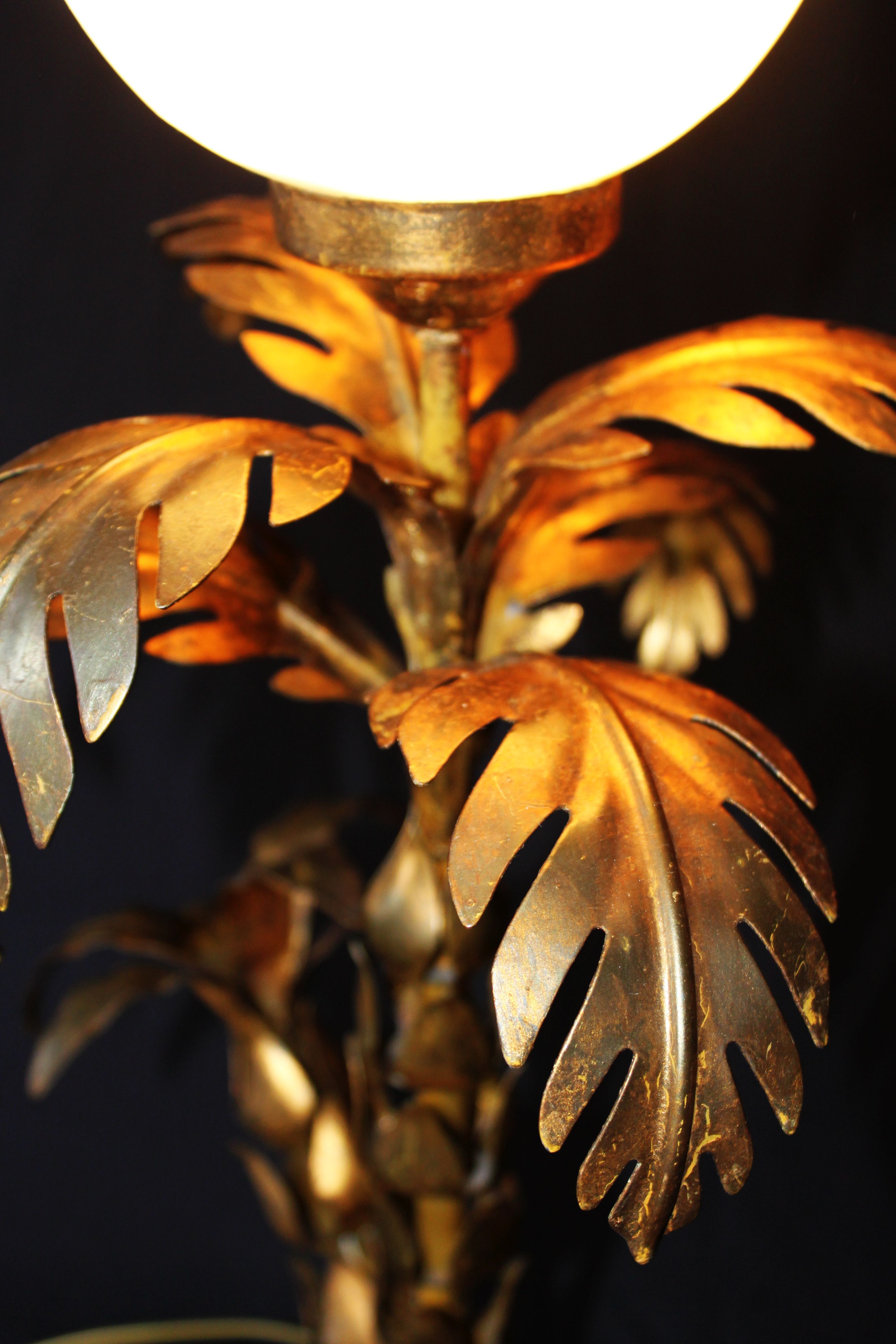 Palm table lamp by Hans Kogl