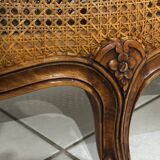 Lit basket in caning Louis XV style 1950