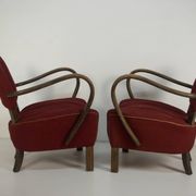 Art Deco Armchairs H-237 by Halabala, Set of 2