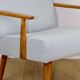 Vintage armchair with armrests Loft - blue sky
