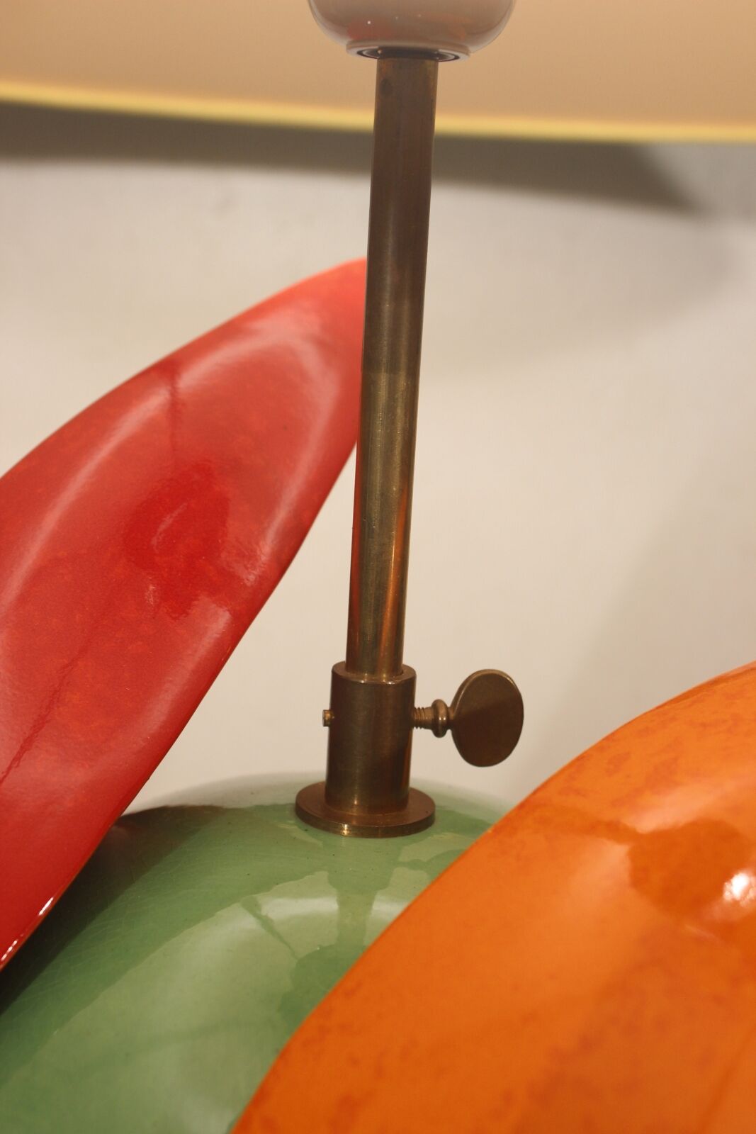 Ceramic lamp by François Chatain, France, 1990s