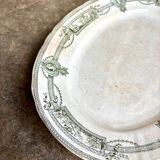 Oval ironstone dish from St Amand and Hamage, "Medallion" service