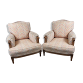 Pair of Louis XVI-style armchairs
