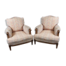 Pair of Louis XVI-style armchairs