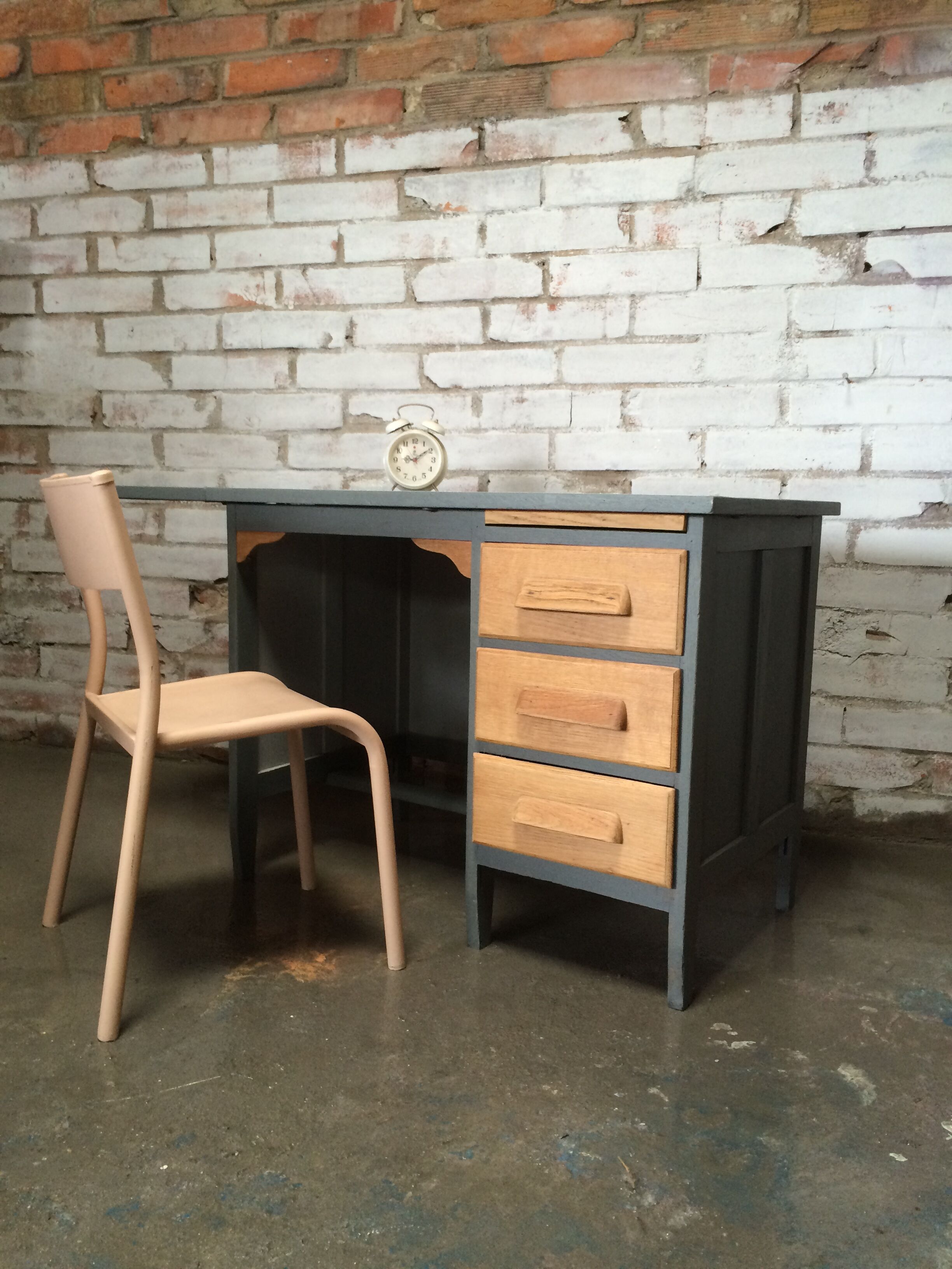 Office vintage size gray child & waxed canvas star