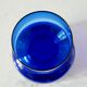 Cobalt blue glass vase, Scandinavian design