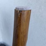 Chestnut and bamboo stool