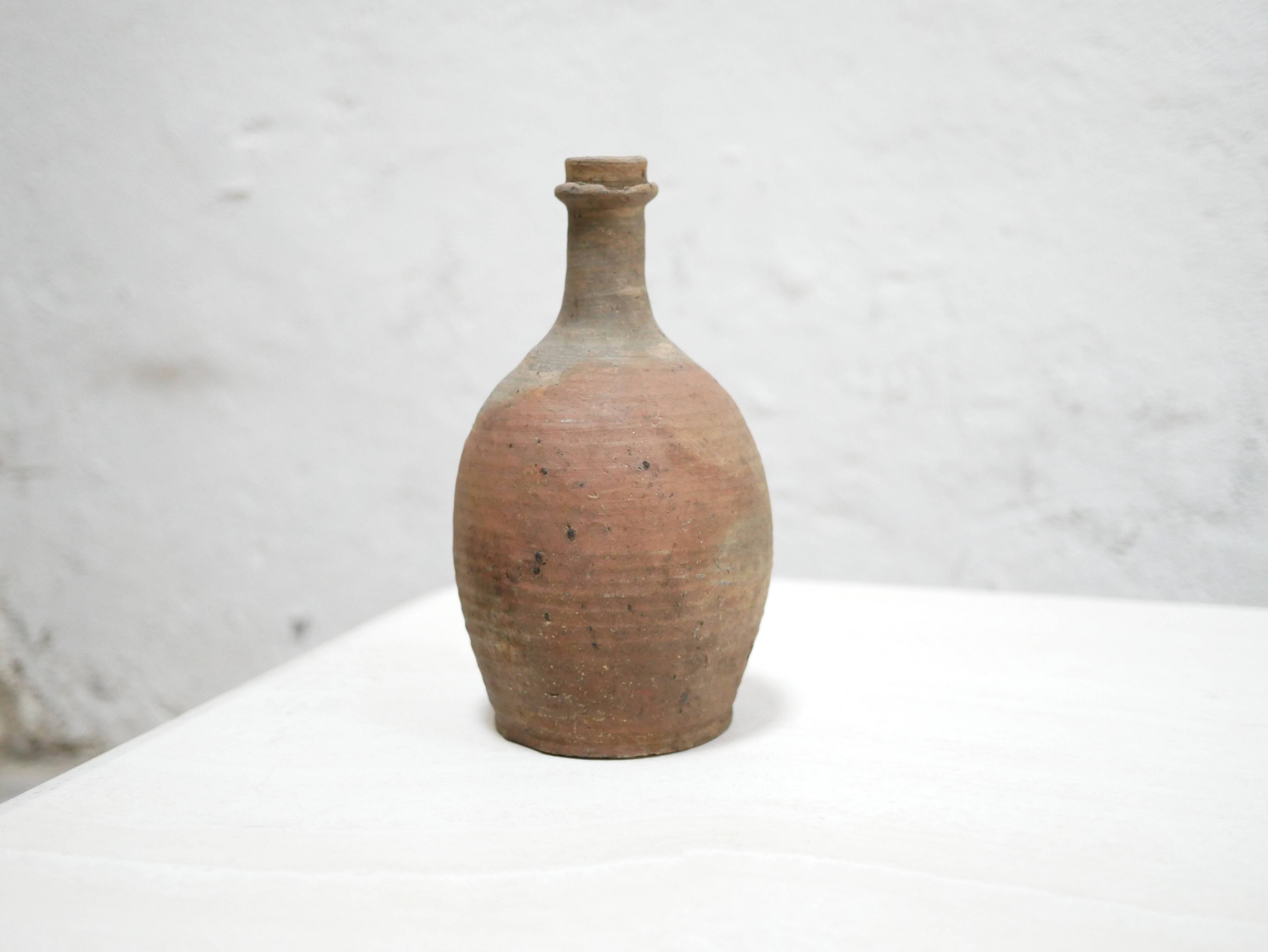 Old terracotta jar