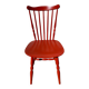 Brick red Baumann chair
