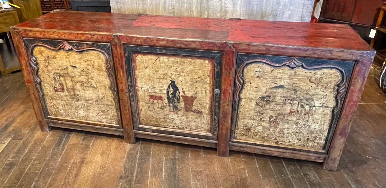 Old Chinese sideboard