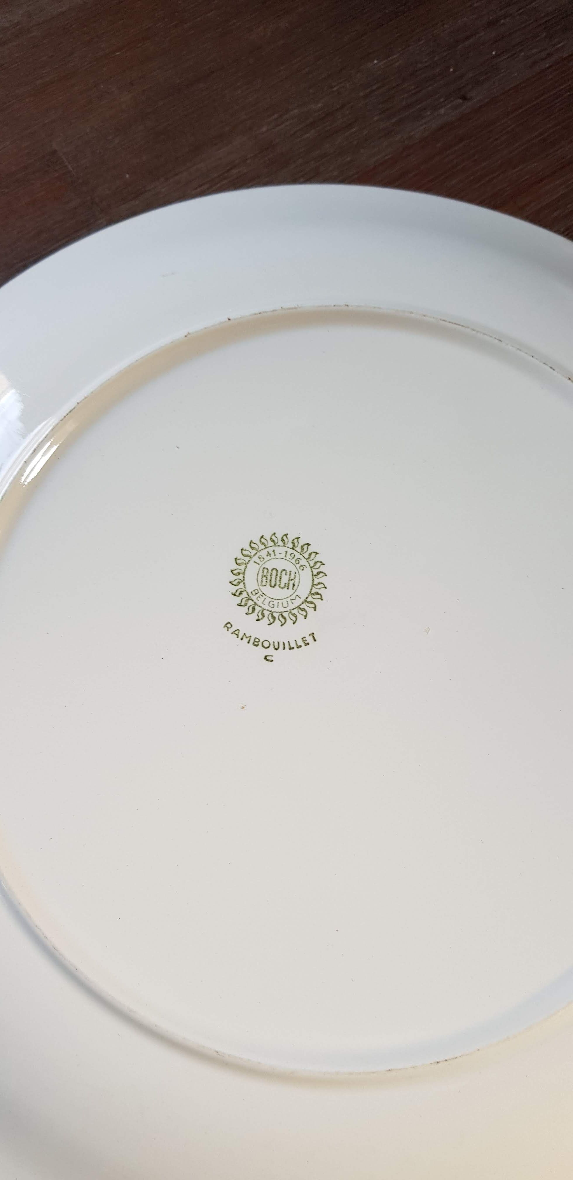 Pie dish Boch Model Rambouillet