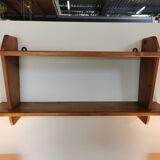 Pine wall shelf from the 70s