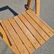 Set of 4 folding chairs by Aldo Jacober