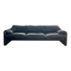 Canapé Maralunga Cassina en cuir noir