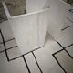 Travertine coffee table 1980