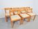 Vintage Pine Dining Chairs by Martin Visser for 't Spectrum, 1960s, Set of 7