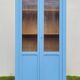 Armoire vitrine parisienne en bois peinte, 1950