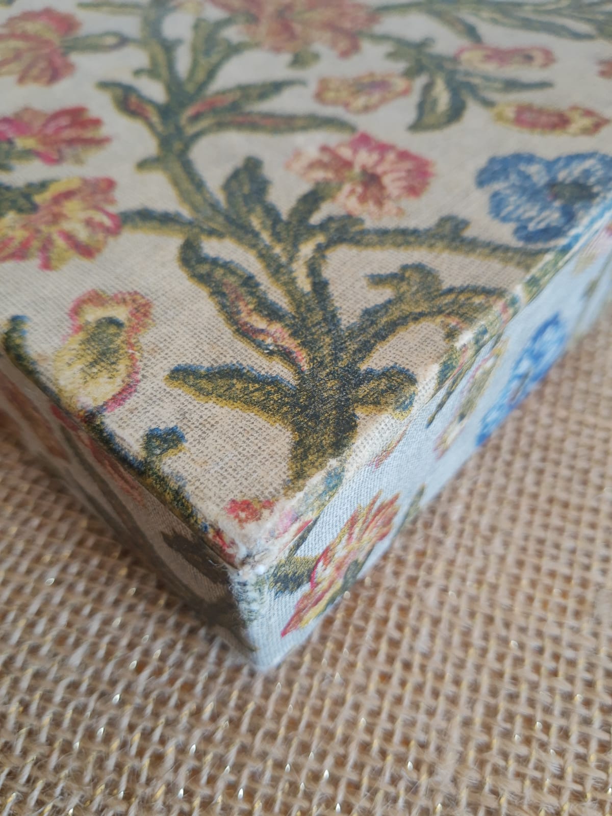 Dish coaster mettlach vintage peacock patterns