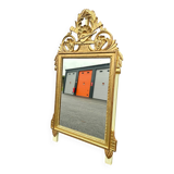 Antique Louis XVI style gilded mirror