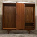 Scandinavian wardrobe 1960 Simat teak