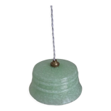 Vintage glass suspension Clichy