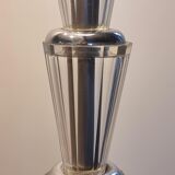 White glass floor lamp 40s