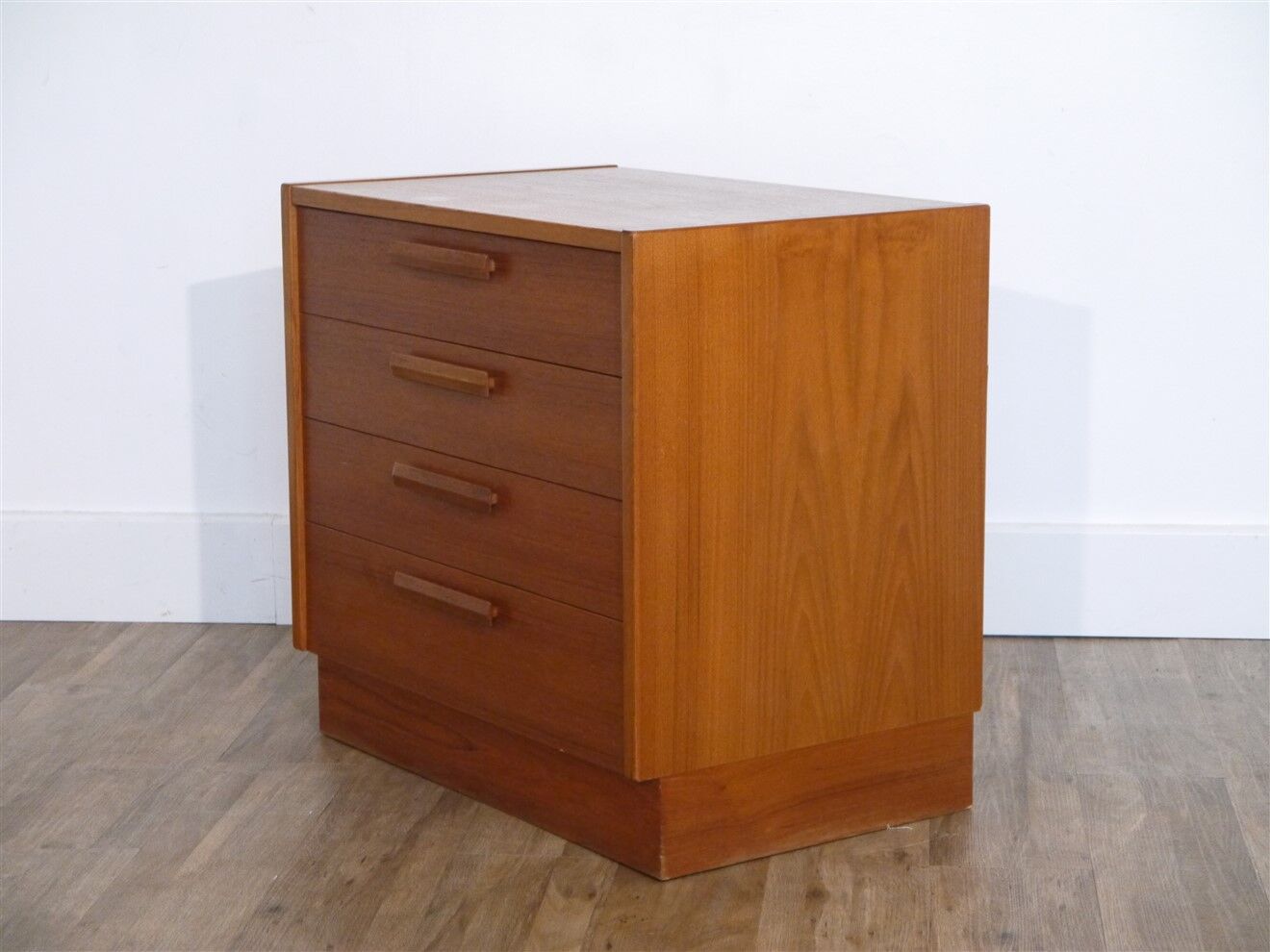 Scandinavian vintage teak chest of drawers 1960