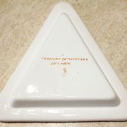 Moustiers earthenware ashtray