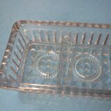 Tiled cast glass plumier