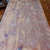 Wooden coffee table