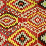 Anatolian handmade kilim rug 330 cm x 174 cm