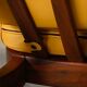 Brazilian Lounge Chair in Rosewood and Ochre Leather